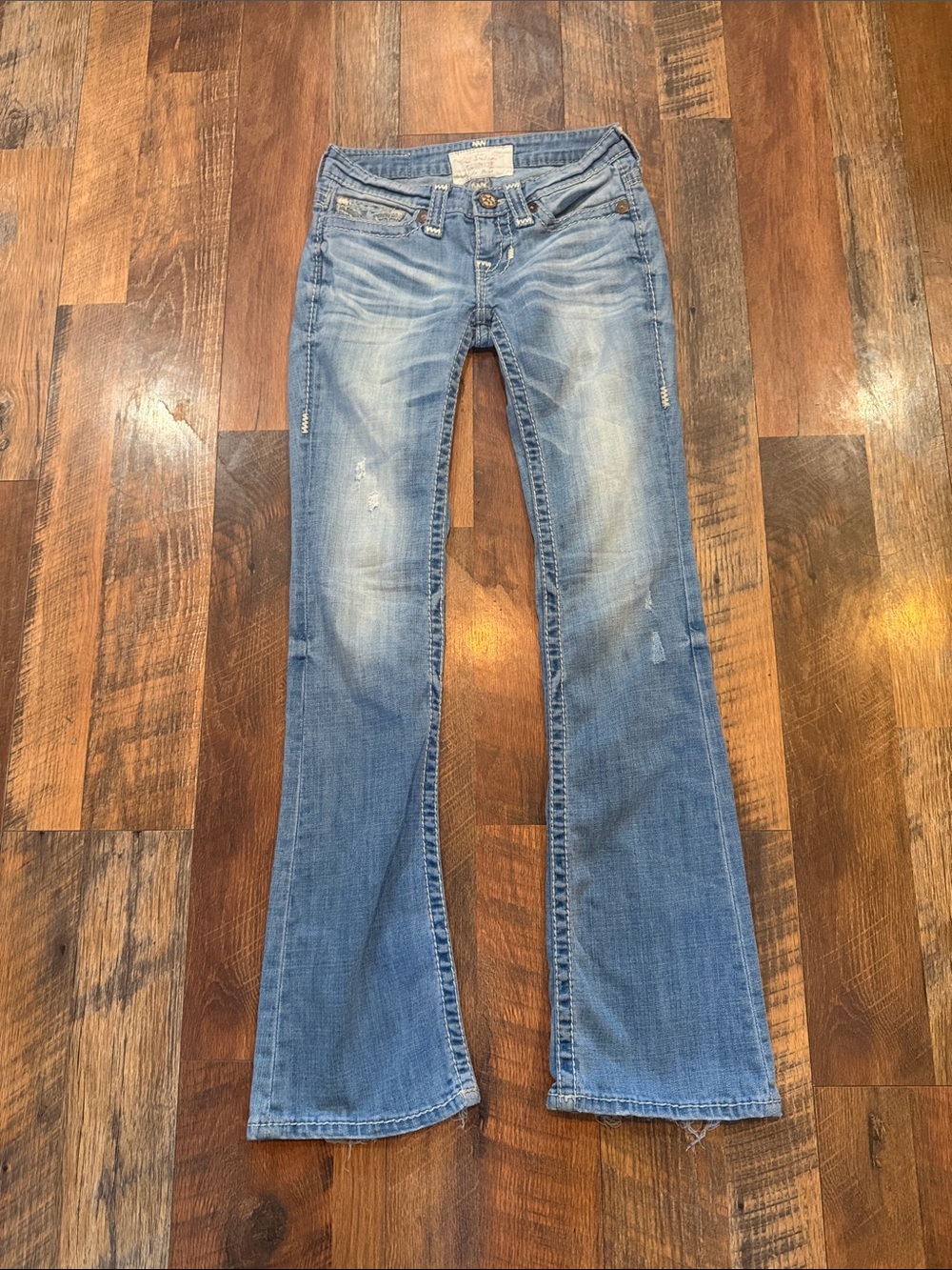 Big Star Women’s Light Blue Liv Boot Cut Jeans 24R (875)